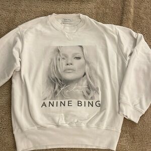 ANINE BING KATE MOSS SWEATSHIRT